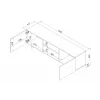 Móvel RTV Cama 2D1P ALMA 180x41.5xH55 caxemira