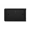 Armário de instalação de parede Lanberg 19'' 6U 600x600mm preto (porta de vidro)