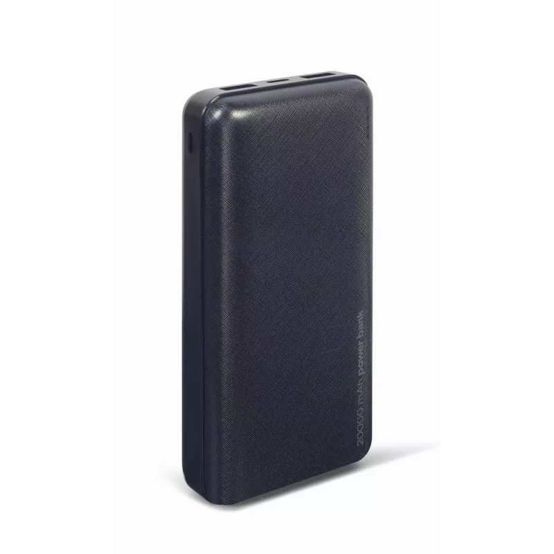 Powerbank Gembird PB20-02 polímero de lítio (LiPo) 20000 mAh preto