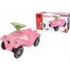 Bobby-Car-Classic Flower, trotineta rosa/verde claro