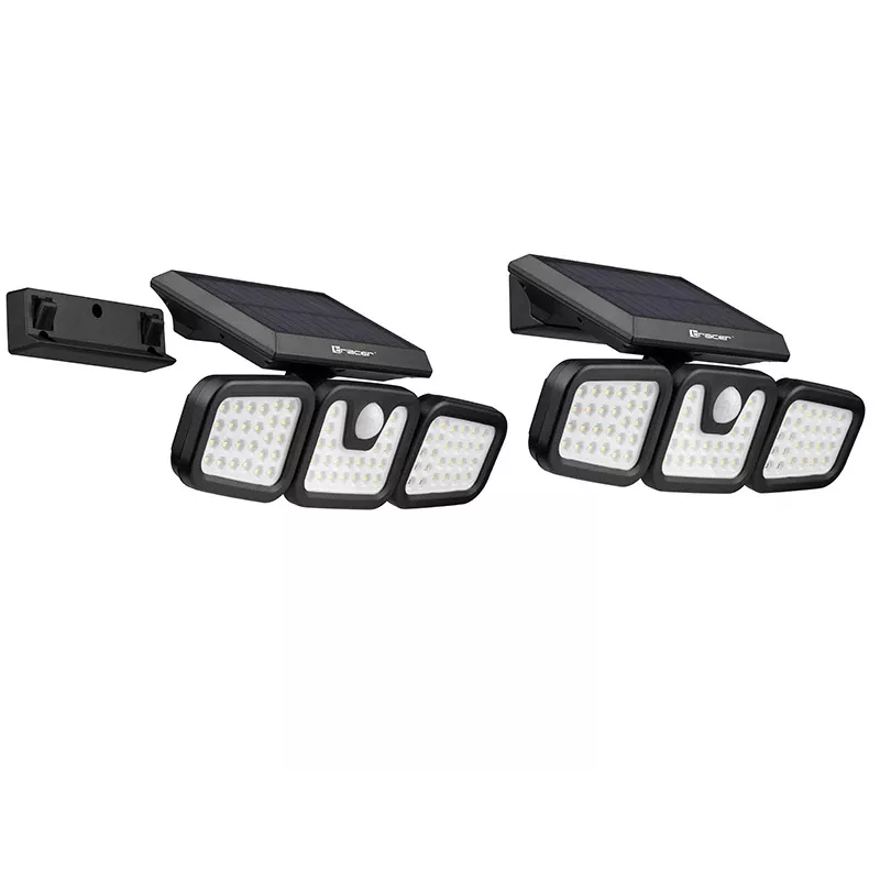 Tracer 47191 Saturn Projetor LED solar com detetor de movimento