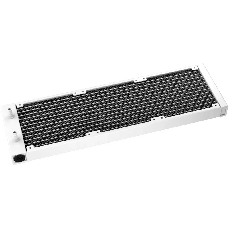 Arrefecedor líquido All-in-One DeepCool LE360 WH V2 12 cm Branco — radiador de 360 mm, 3 ventoinhas de 120 mm, suporte LGA 1851