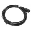 Cabo de alimentação Lanberg CA-C13E-11CC-0030-BK preto 3 m conector macho C13 conector macho C14 (CA-C13E-11CC-0030-BK)