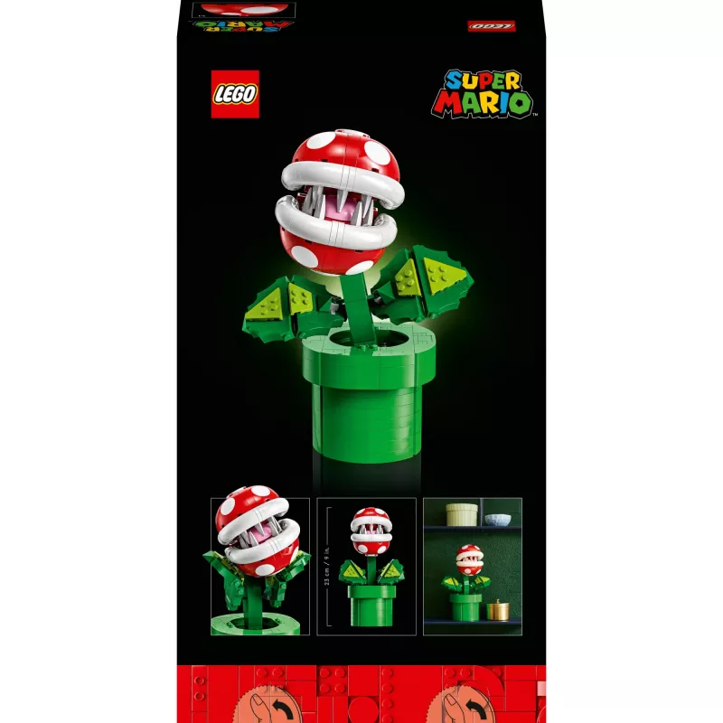 Conjunto de construção LEGO SUPER MARIO 71426 Planta Piranha com funções interativas