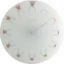 Relógio de parede NeXtime 8809 Chair, Ø30 cm, branco/multicolor