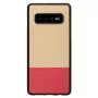 Capa para smartphone Man and Wood para Samsung Galaxy S10 Plus — Miss Match preto
