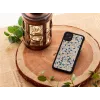Capa para telemóvel man and wood para iPhone 11 — triângulo azul sobre preto, capa rígida de proteção