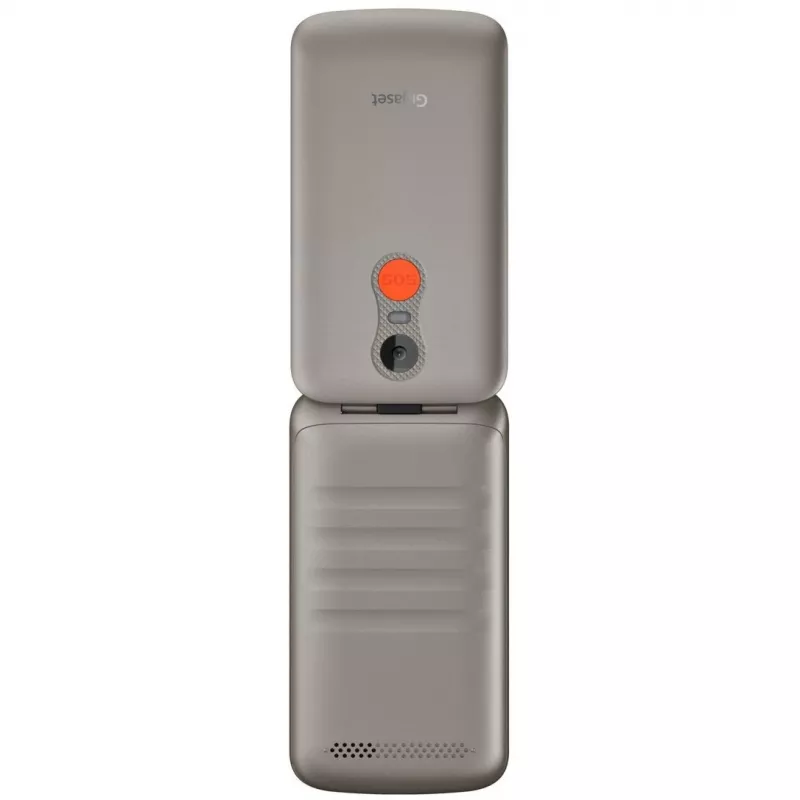 Gigaset GL595 telemóvel de concha, 2,8 polegadas, prateado