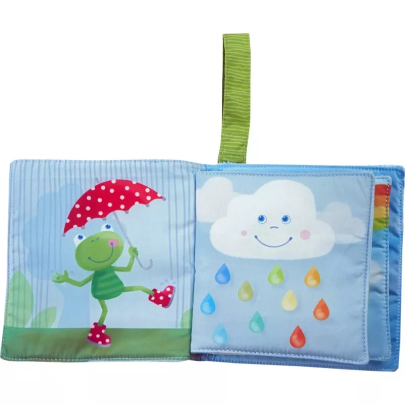 Livro de tecido Regenbogenwelt, Learning Book