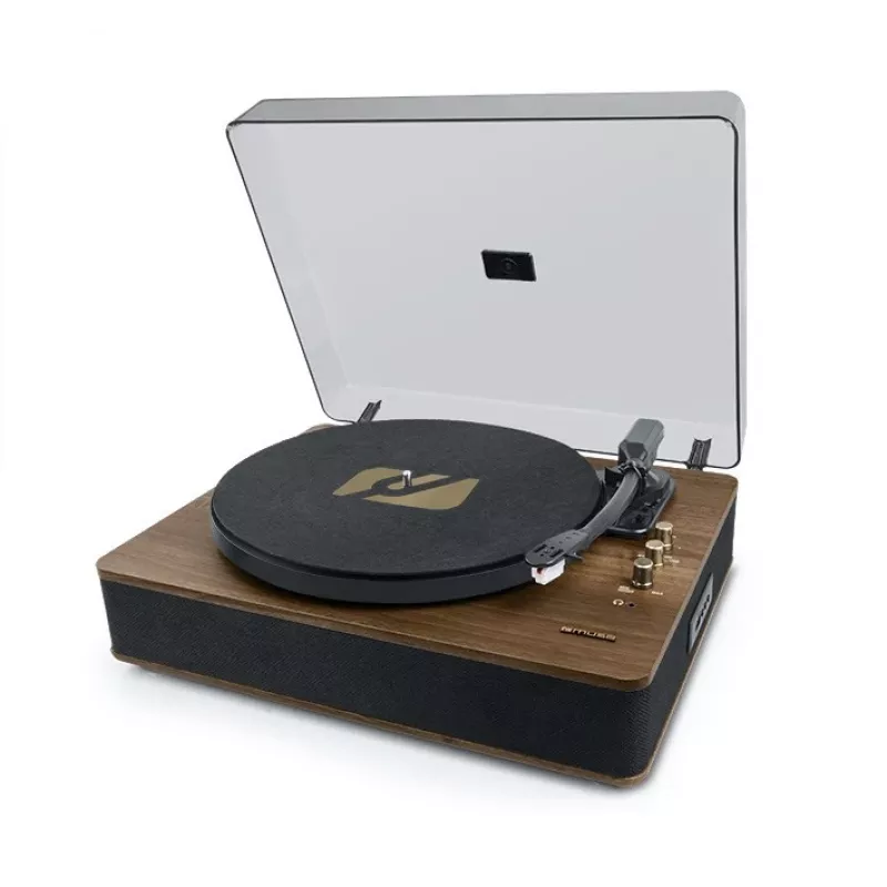 Gira-discos Muse MT-106BT USB, entrada AUX