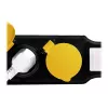 Extensão de energia LogiLink LPS256 1.5m 6 tomadas AC exterior preto amarelo