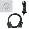 Qoltec 53982 UPS online de onda sinusoidal pura, 6 kVA / 4,8 kW, LCD, USB