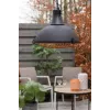 Sunred IND-2100H - Aquecedor de teto 2100 W, preto