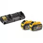 DCB132 Flexvolt Kit - 2 x DCB547 18V/54V 9,0Ah baterias