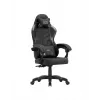 Cadeira gaming Huzaro Force 2.7 Schwarz Carbon preta