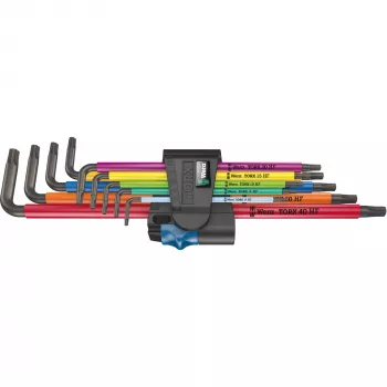 Conjunto de chaves L Torx Wera 967/9 TX XL, 9 peças