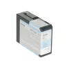 Epson embalagem individual ciano-claro T580500, ciano-claro, tinta pigmentada, 80 ml, 1 unidade, embalagem individual