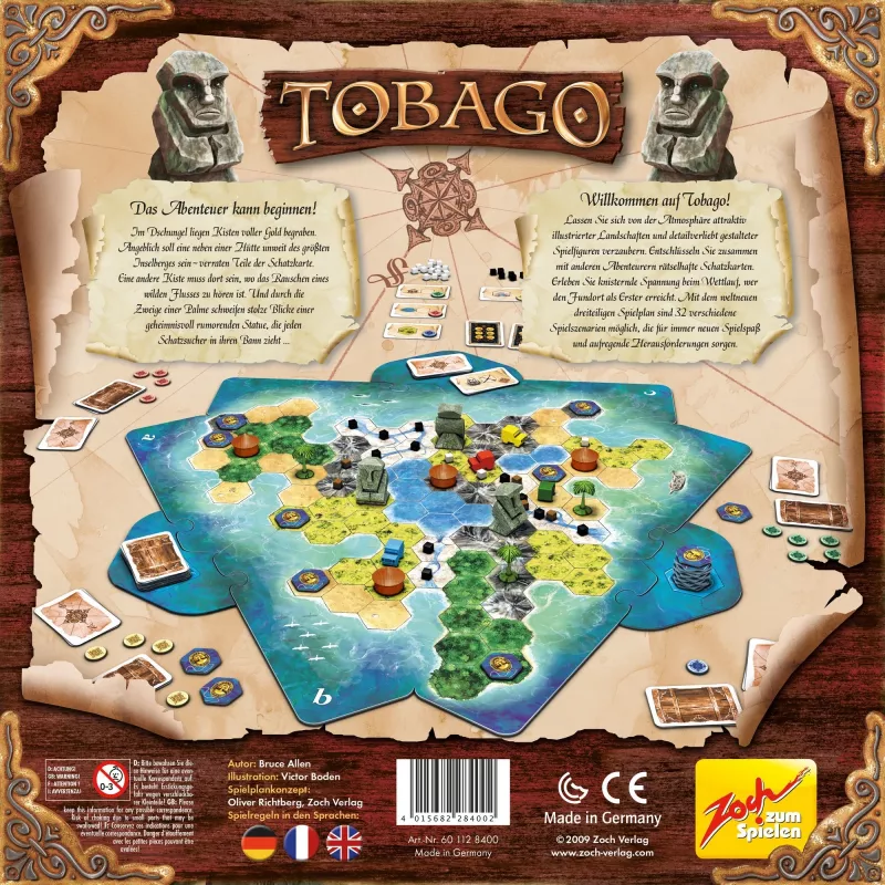 Tobago, Jogo de tabuleiro