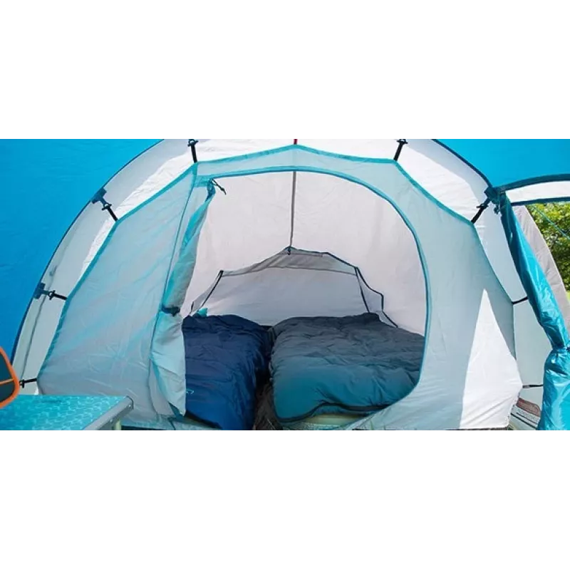 Tenda de grupo Coleman Cortes 2 azul cinzento
