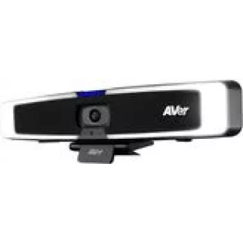 Barra de som AVerMedia VB130 — barra de som para videoconferência, pass-through 4K, USB, montagem na parede