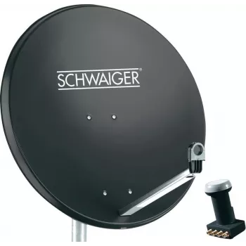 Sistema de satélite Schwaiger sem recetor número de participantes: 4 (SPI991.1SET)