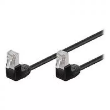 Cabo de rede Goobay 96077 preto 0,5 m Cat5e F/UTP