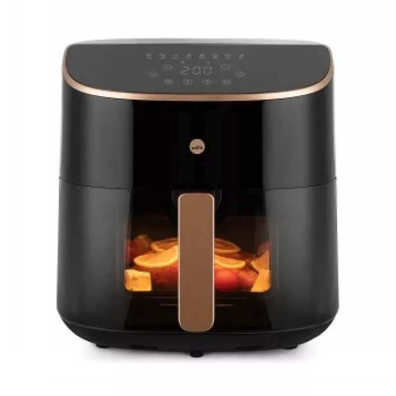 Fritadeira de ar sem óleo de mesa Wilfa Dualfry Split AFD-80SPLIT — capacidade de 8 L, 1600 W