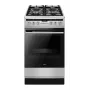 Placa de cozinha AMICA 57GcES3.33HZpTaA(Xx) PIZZA, 3 zonas de cozinha, controlo tátil, classe de eficiência energética A