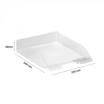Bandeja de correspondência AD Class Basic transparente