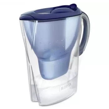 Jarra filtrante de água BRITA Marella 2,4 l com 3 cartuchos Pure Performance, Maxtra Pro, azul