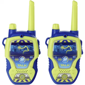Conjunto de walkie-talkies Dickie Police 2,4 GHz, 2 unid., modelo 201118197