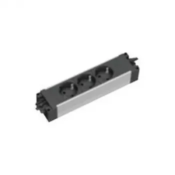 Distribuidor de energia Bachmann 336.600 3 tomadas AC preto