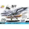 Blocos de construção Cobi Boeing F-15EX Eagle II conjunto modelo COIB-5900, kit de escala colecionável