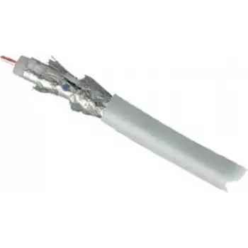 ShiverPeaks Cabo coaxial SAT TR81800-3, blindagem quádrupla, digital, CCS, 100 m