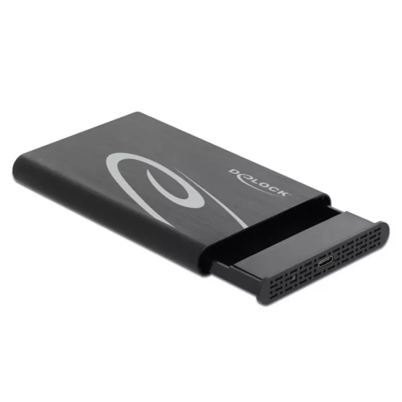Caixa HDD/SSD DeLOCK 42610 caixa externa para HDD/SSD SATA de 2,5 polegadas