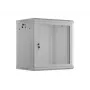 Armário rack de parede LANBERG WF01-6412-23S 19 polegadas 12U cinzento porta perfurada
