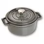 Staub 40509-474 cocotte redonda 12 cm cinzento grafite ferro fundido