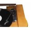 Denver MCR-50MK3 aparelhagem retro com gira-discos, CD/MP3, leitor de cassetes e rádio, 2 x 2,5 W, acabamento em madeira