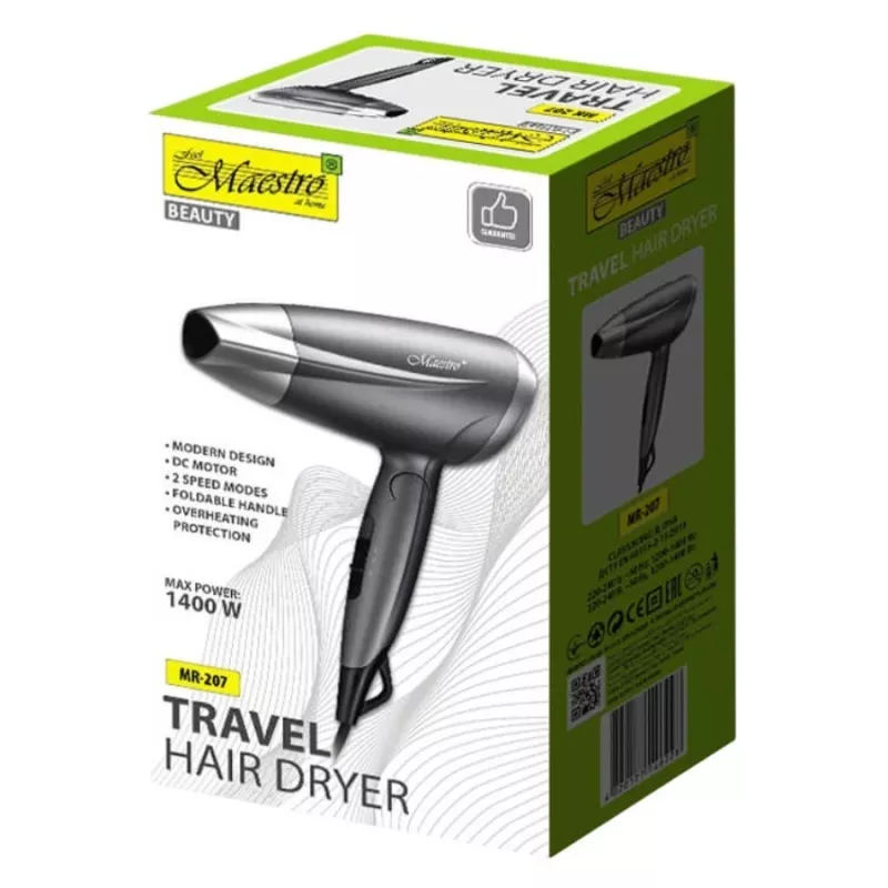 Secador de cabelo Maestro MR-207 1400W