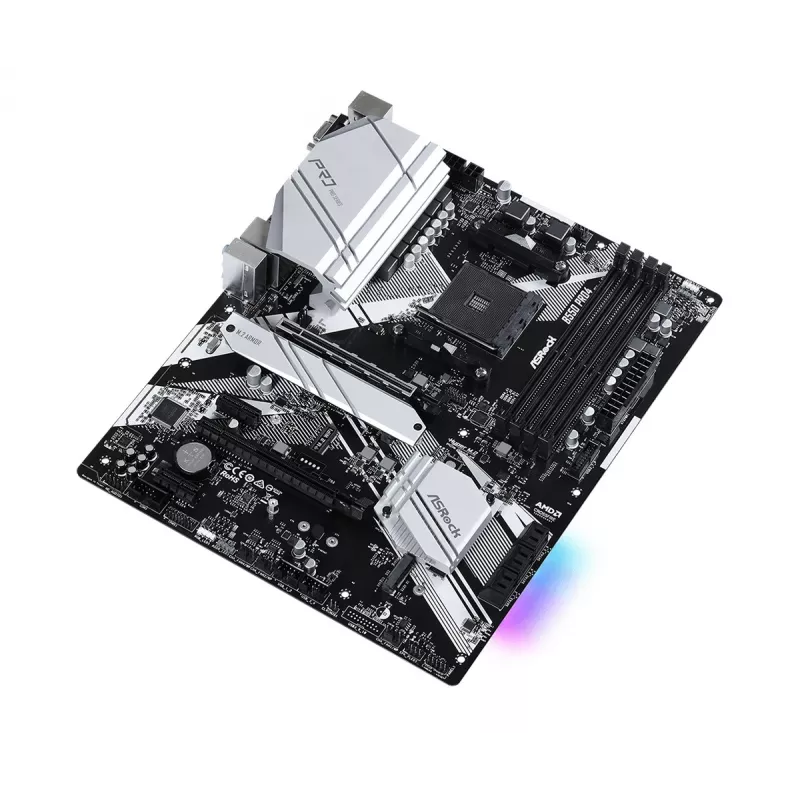 Placa-mãe ASRock B550 PRO4 AMD B550 Socket AM4 ATX