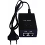 Injetor PoE extra digital POE-004 1 canal 48V 15W para alimentação de dispositivos individuais via Ethernet