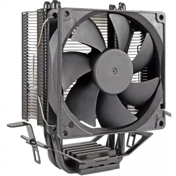 Arrefecedor de Ar INTER-TECH 4P90 Bulk, ventoinha hidráulica de 92 mm, 125 W TDP, compatível com AM5/AM4/AM3 e LGA 1700/1200/115x/775