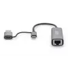 Adaptador USB Type-C Gigabit Ethernet Digitus DN-3028