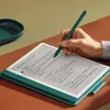 Amazon Kindle Scribe (2024) leitor de e-books 64 GB, 10,2" sem reflexos, Wi-Fi, sem anúncios no ecrã de bloqueio, com Premium Pen, Jade