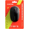 Rato CANYON MW-04 3 botões BT sem fios preto