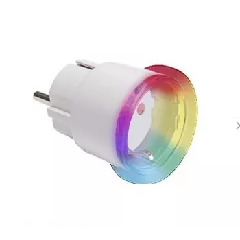 Tomada inteligente Shelly Wave Plug S Z-Wave 800 — tomada inteligente, Z-Wave 800, 230 V, 12 A, medição de potência e energia