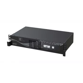 UPS rack Infosec X4 2000 RM Plus 2 kVA / 1200 W, 10 tomadas Type F, LCD, line-interactive