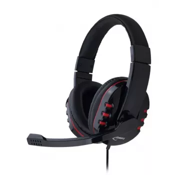 Auscultadores/headset Gembird GHS-402 com fios com arco gaming preto