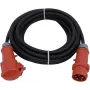 Cabo de extensão PSSO 10 m 16 A 5x2,5 mm² CEE, vermelho