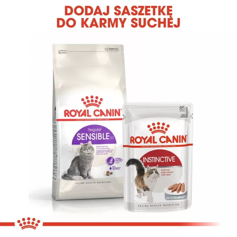 Royal Canin FHN Sensible ração seca para gatos adultos, 4 kg